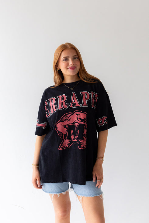 Maryland Southern Split Oversized Band Tee